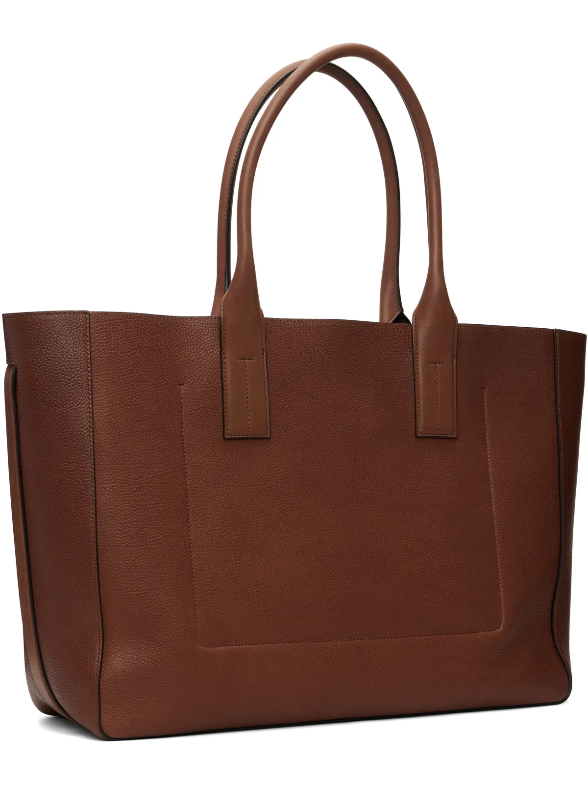 TOM FORD T-Line East-West グレインレザー トートバッグ - 画像3