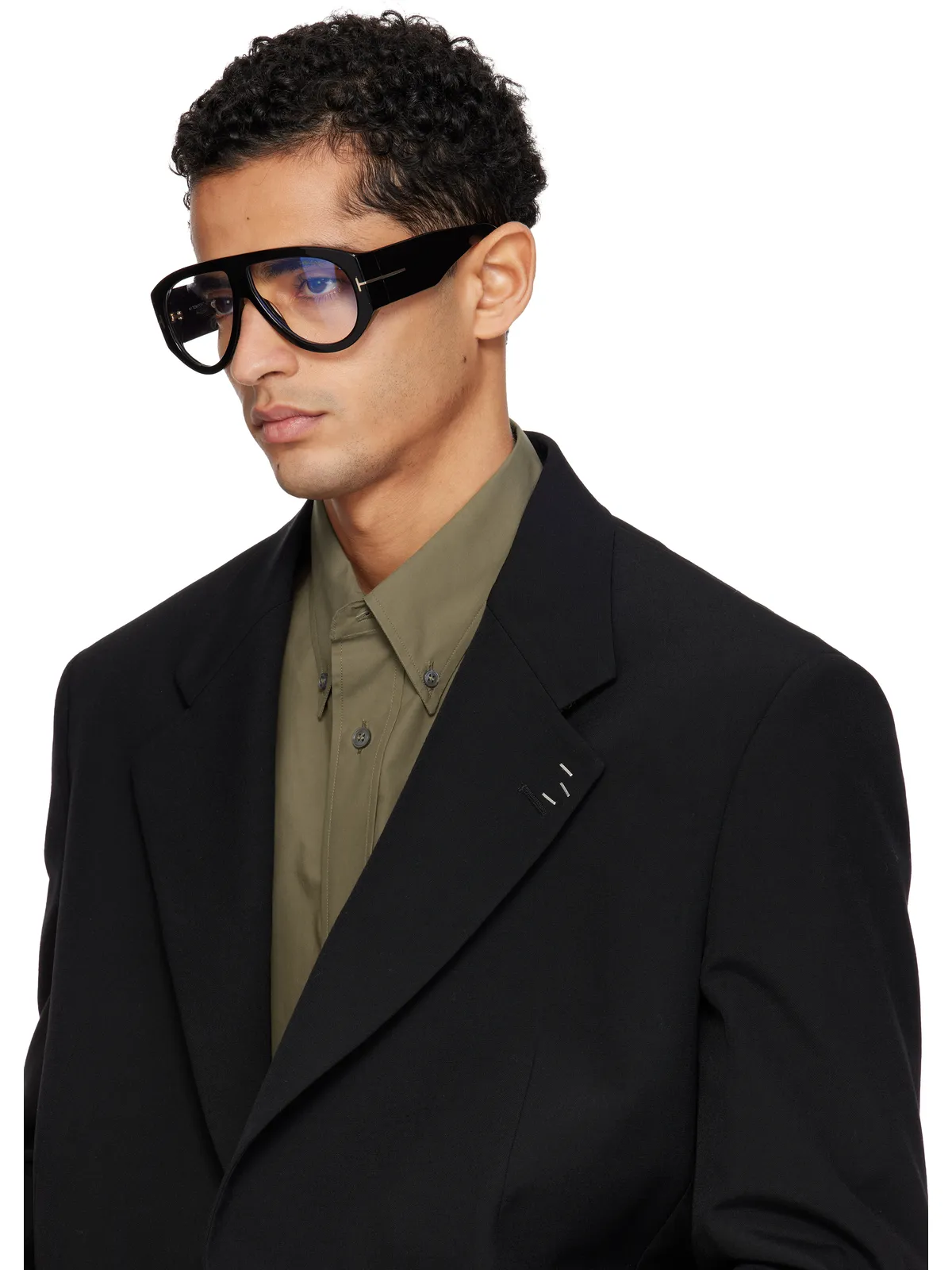 TOM FORD ブルーライトカット パイロットメガネ - 画像4