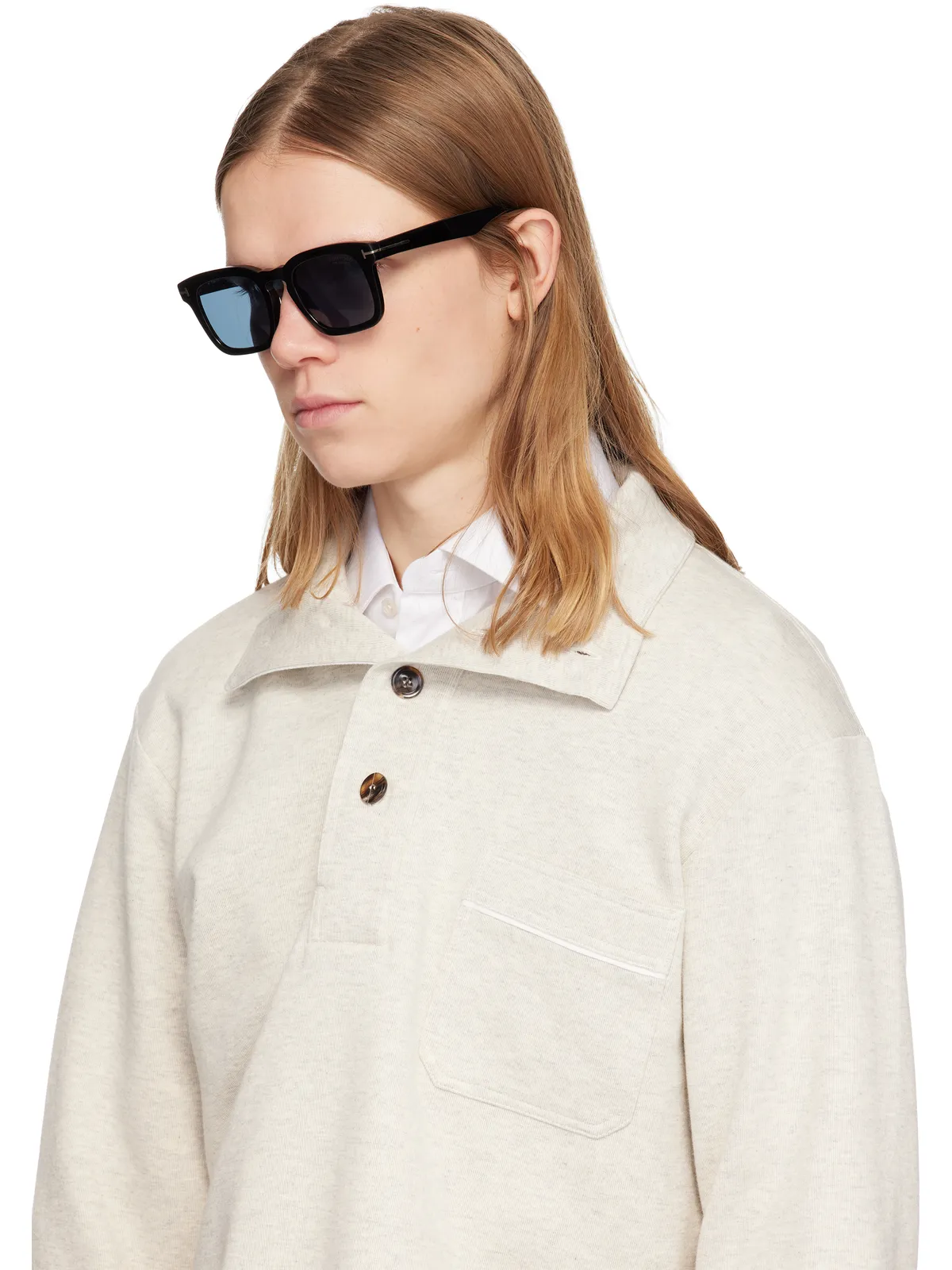 TOM FORD Dax 偏光サングラス - 画像4