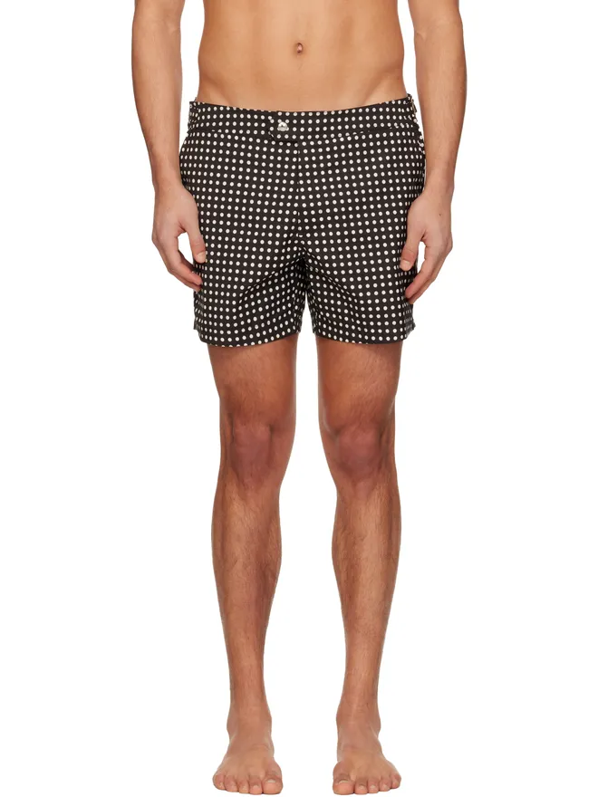 TOM FORD TOM FORD Mid Dot Print ナイロン スイムショーツの商品画像