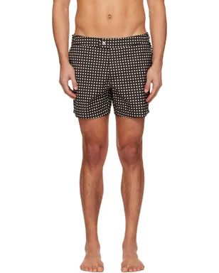TOM FORD Mid Dot Print ナイロン スイムショーツ - サムネイル1
