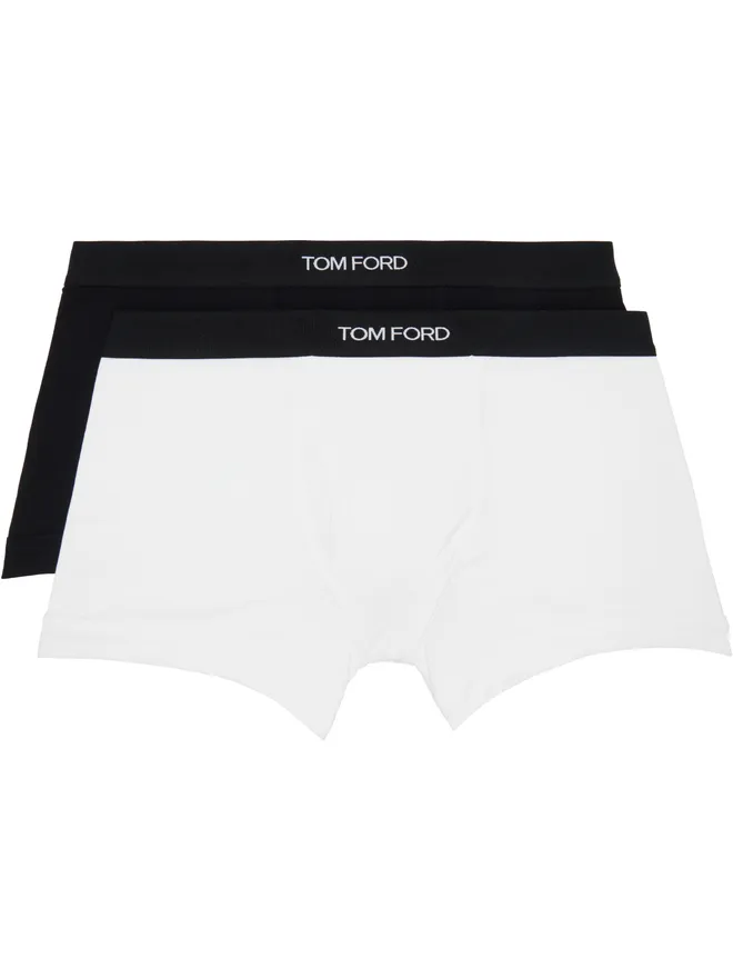 TOM FORD TOM FORD コットン ボクサーブリーフ 2枚セットの商品画像