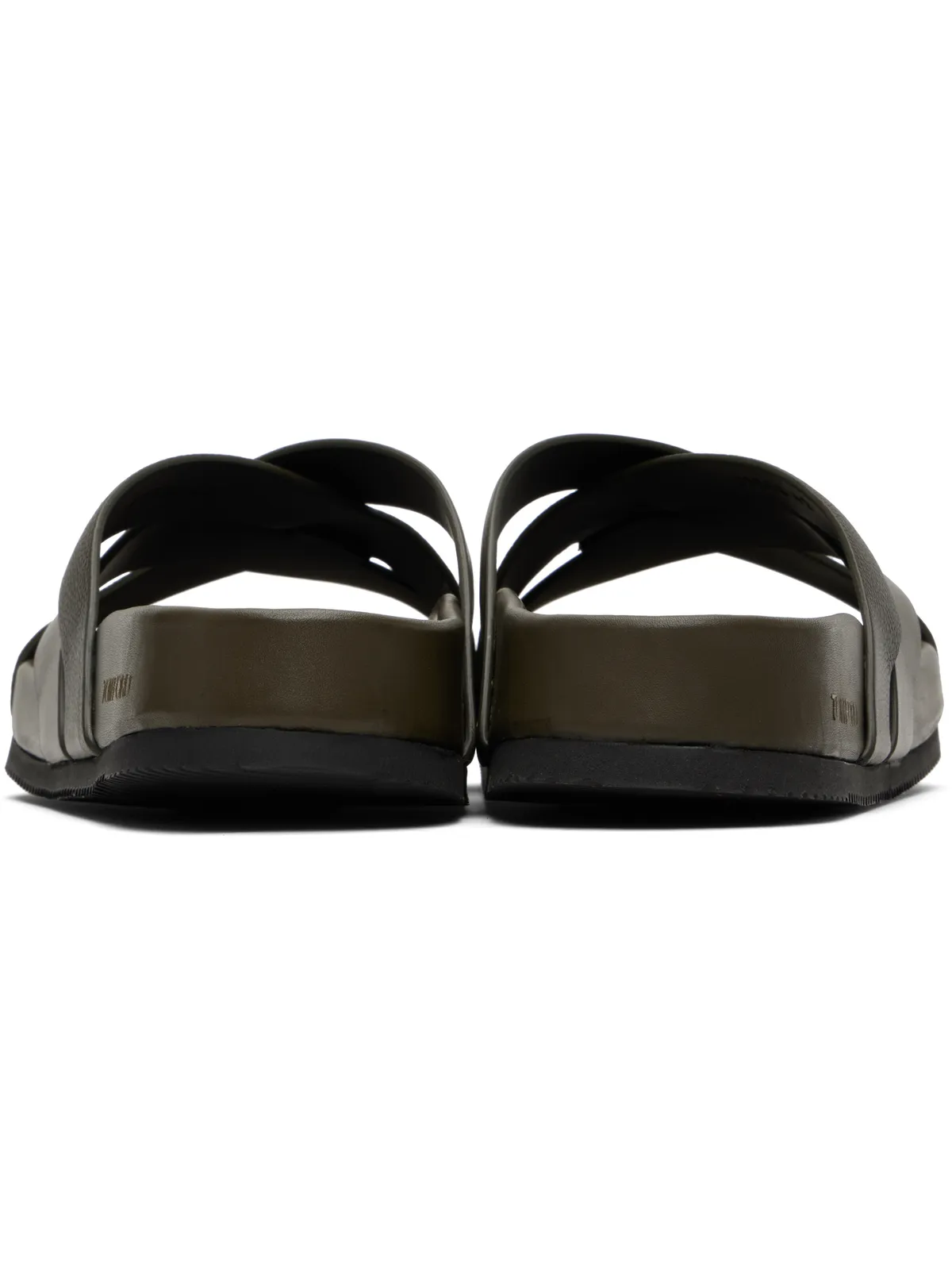 TOM FORD Smooth & Supple Grain Leather サンダル - 画像2
