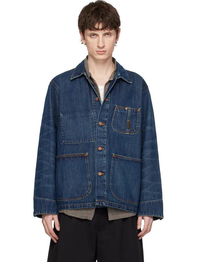 Nudie Jeans Nudie Jeans Howie デニム チョアジャケットの商品画像