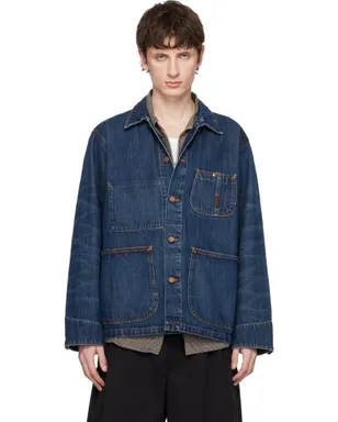 Nudie Jeans Howie デニム チョアジャケット - サムネイル1