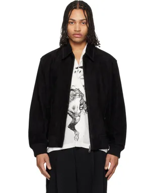 Hugo Extra-Slim-Fit Soft スエードジャケット - サムネイル1