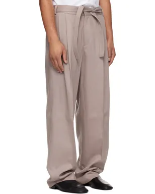 Hugo Fashion-Fit Front Pleat Belt Detail トラウザーズ - サムネイル2