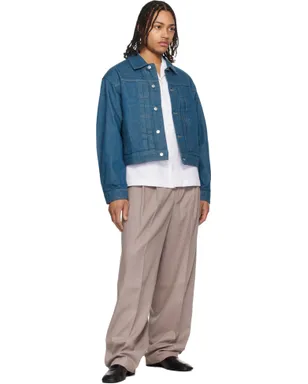 Hugo Fashion-Fit Front Pleat Belt Detail トラウザーズ - サムネイル4