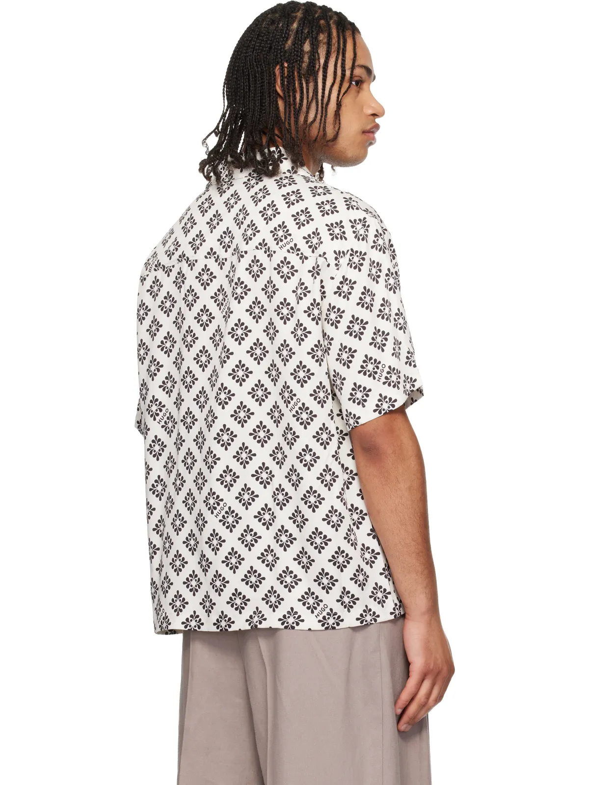Hugo Oversize-Fit Statement プリントシャツ - 画像3