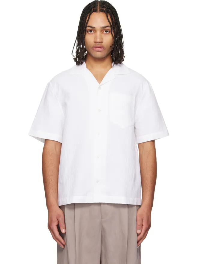 Hugo Hugo Oversized-Fit ストラクチャード コットン シャツの商品画像