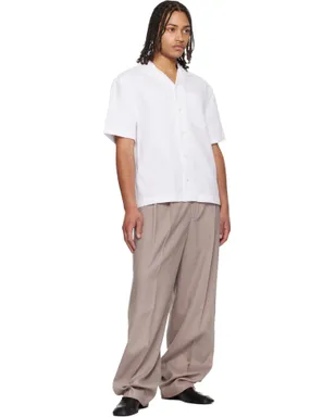 Hugo Oversized-Fit ストラクチャード コットン シャツ - サムネイル4