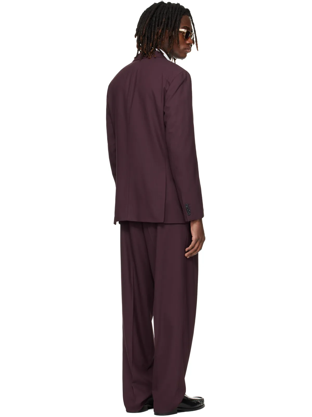 Hugo Two-Piece Modern-Fit ストレッチツイル スーツ - 画像3