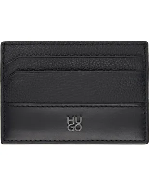 Hugo Stacked-Logo Trim カードケース - サムネイル1