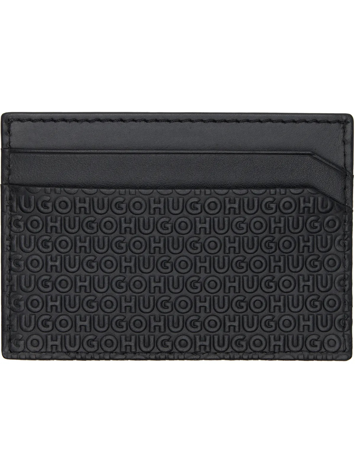 Hugo Embossed Logo カードケース - 画像1