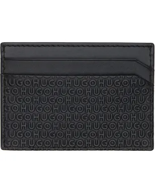 Hugo Embossed Logo カードケース - サムネイル1