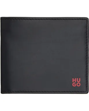 Hugo 'Red Stacked Logo' 財布 - サムネイル1