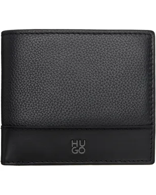 Hugo Stacked-Logo Trim 財布 - サムネイル1