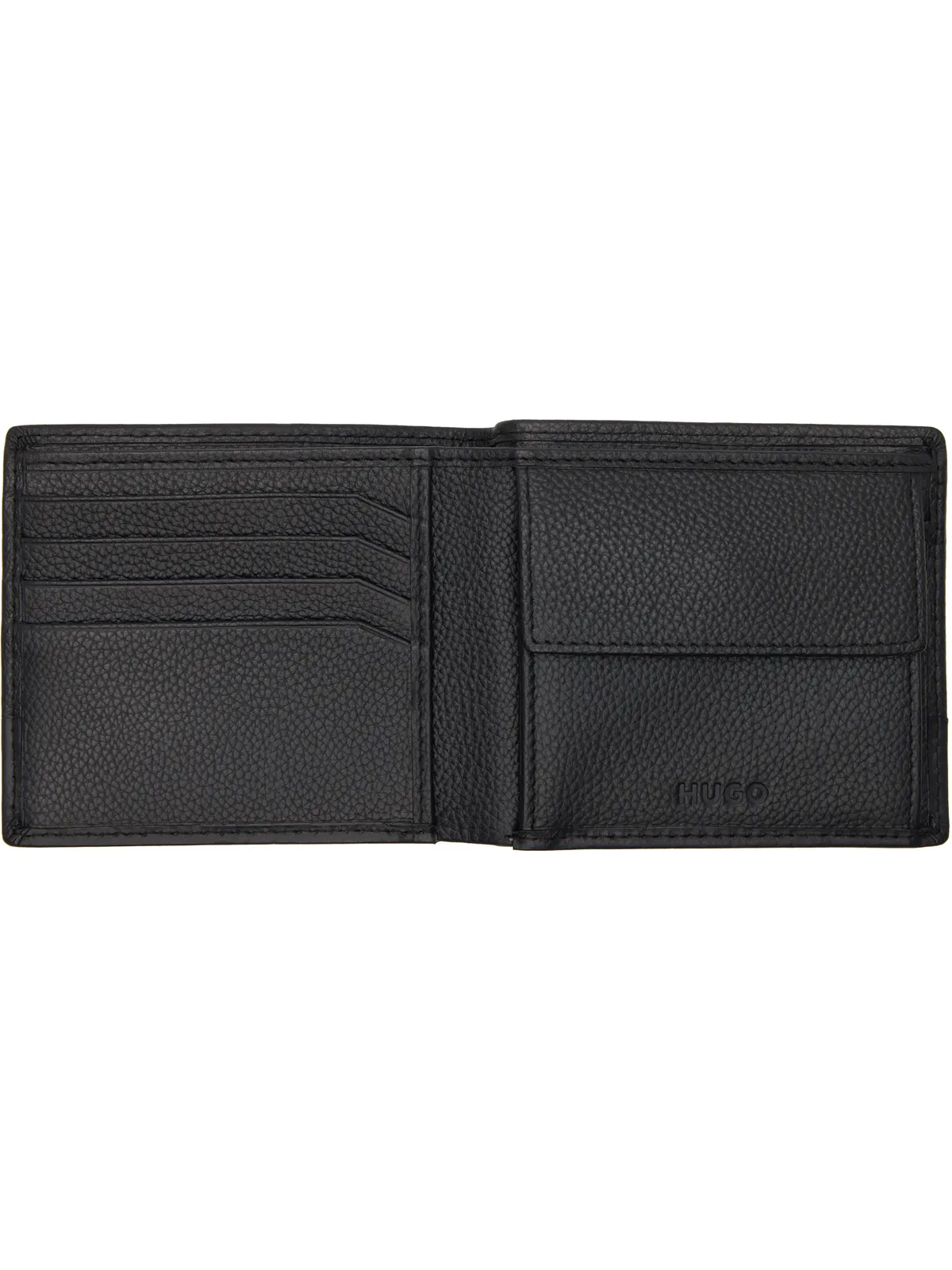 Hugo Stacked-Logo Trim 財布 - 画像3