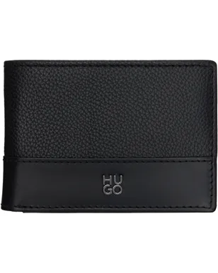 Hugo スタックロゴ スリム レザー 財布 - サムネイル1