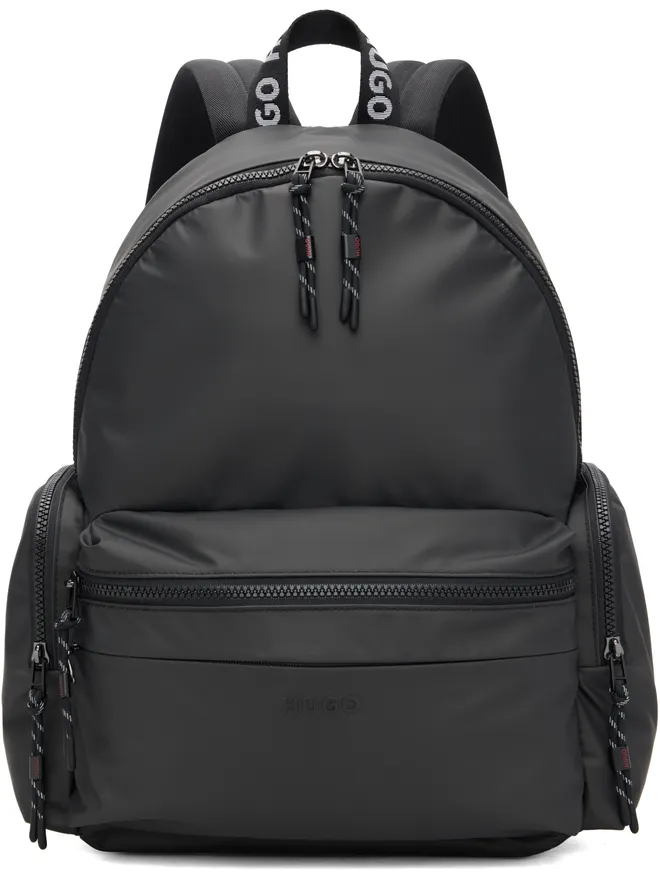 Hugo Hugo コーティング キャンバス バックパックの商品画像