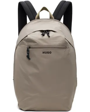 Hugo コントラスト ロゴ バックパック - サムネイル1