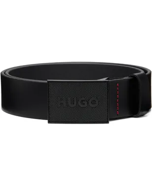 Hugo バッファローレザー ベルト - サムネイル1