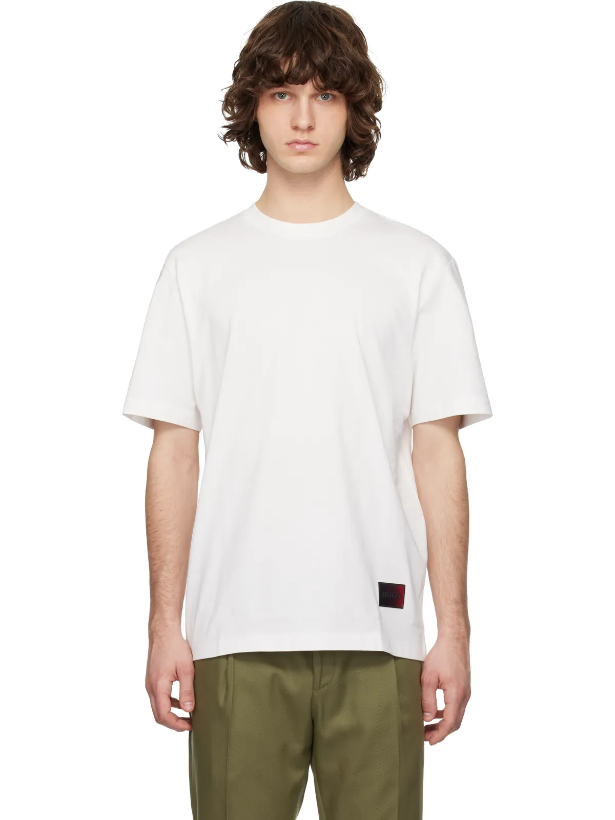 Hugo Gradient-Logo Tシャツ - 画像1