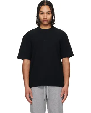 Hugo Waffle-Structured コットン Tシャツ - サムネイル1