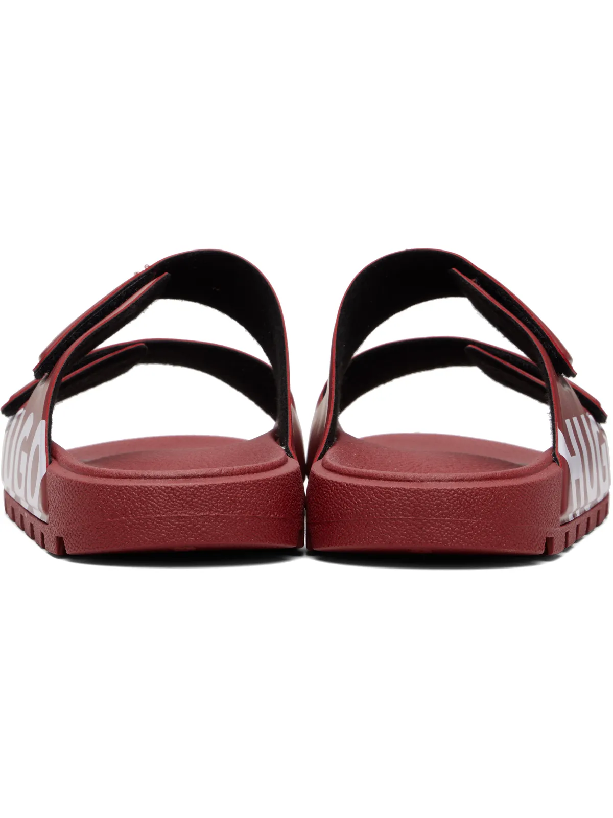 Hugo Double Touch-Closure Straps ロゴ サンダル - 画像2
