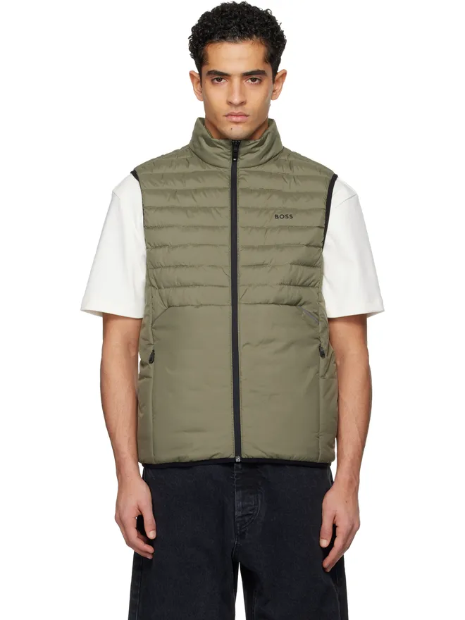 BOSS BOSS Water-Repellent Reflective Accents ベストの商品画像