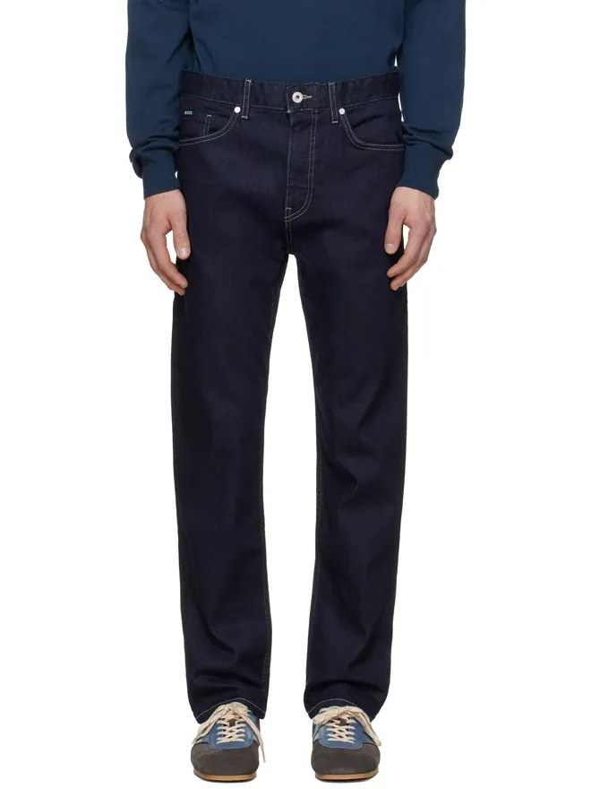 BOSS BOSS ストレートフィット ストレッチ ジーンズの商品画像