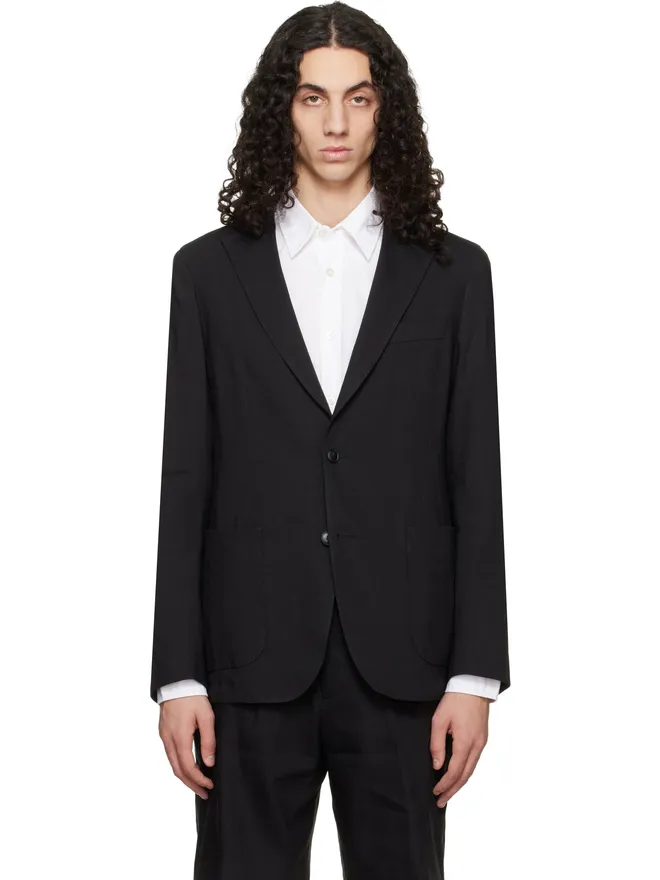 BOSS BOSS Washable Tech スリムフィット リネン テーラードジャケットの商品画像