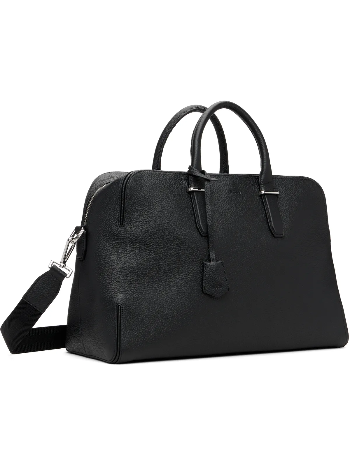 BOSS Holdall グレインレザー ダッフルバッグ - 画像2