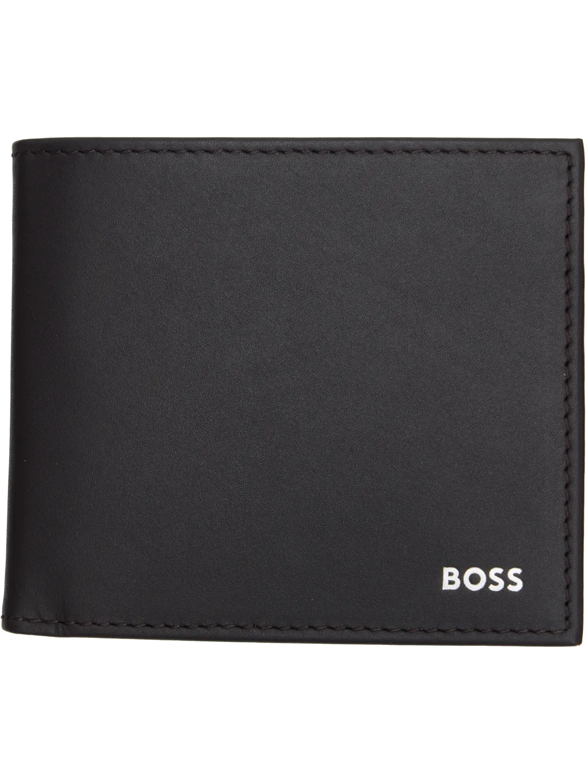 BOSS ロゴスタンプ レザー 財布 - 画像1