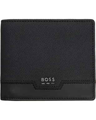 BOSS テクスチャード フェイクレザー 財布 - サムネイル1