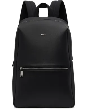 BOSS ロゴハードウェア グレインレザー バックパック - サムネイル1