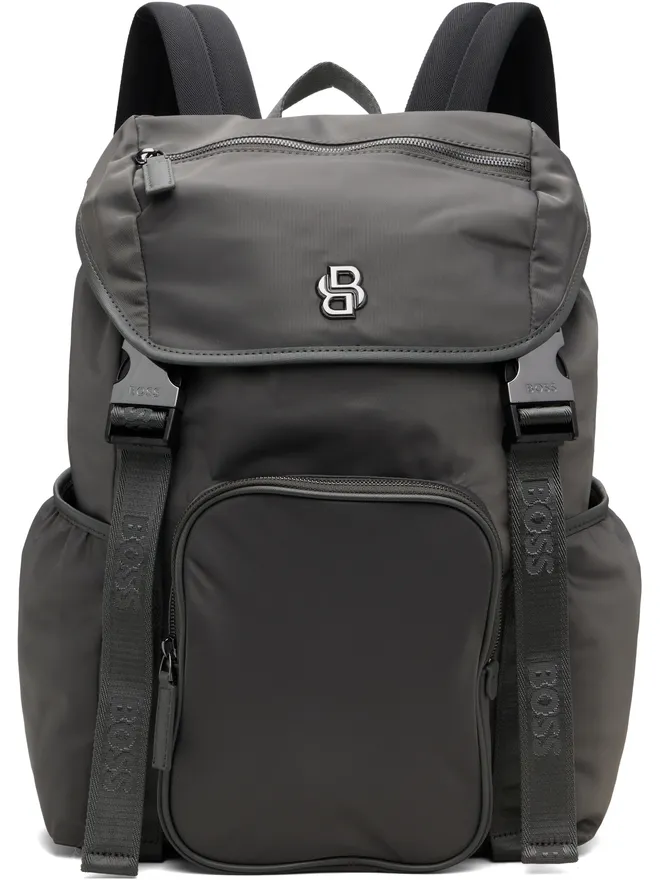 BOSS BOSS Double B Monogram ツイル バックパックの商品画像