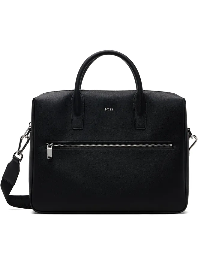 BOSS BOSS Document ロゴ レザー ブリーフケースの商品画像