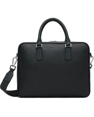 BOSS Italian-Leather Document ブリーフケース - サムネイル1
