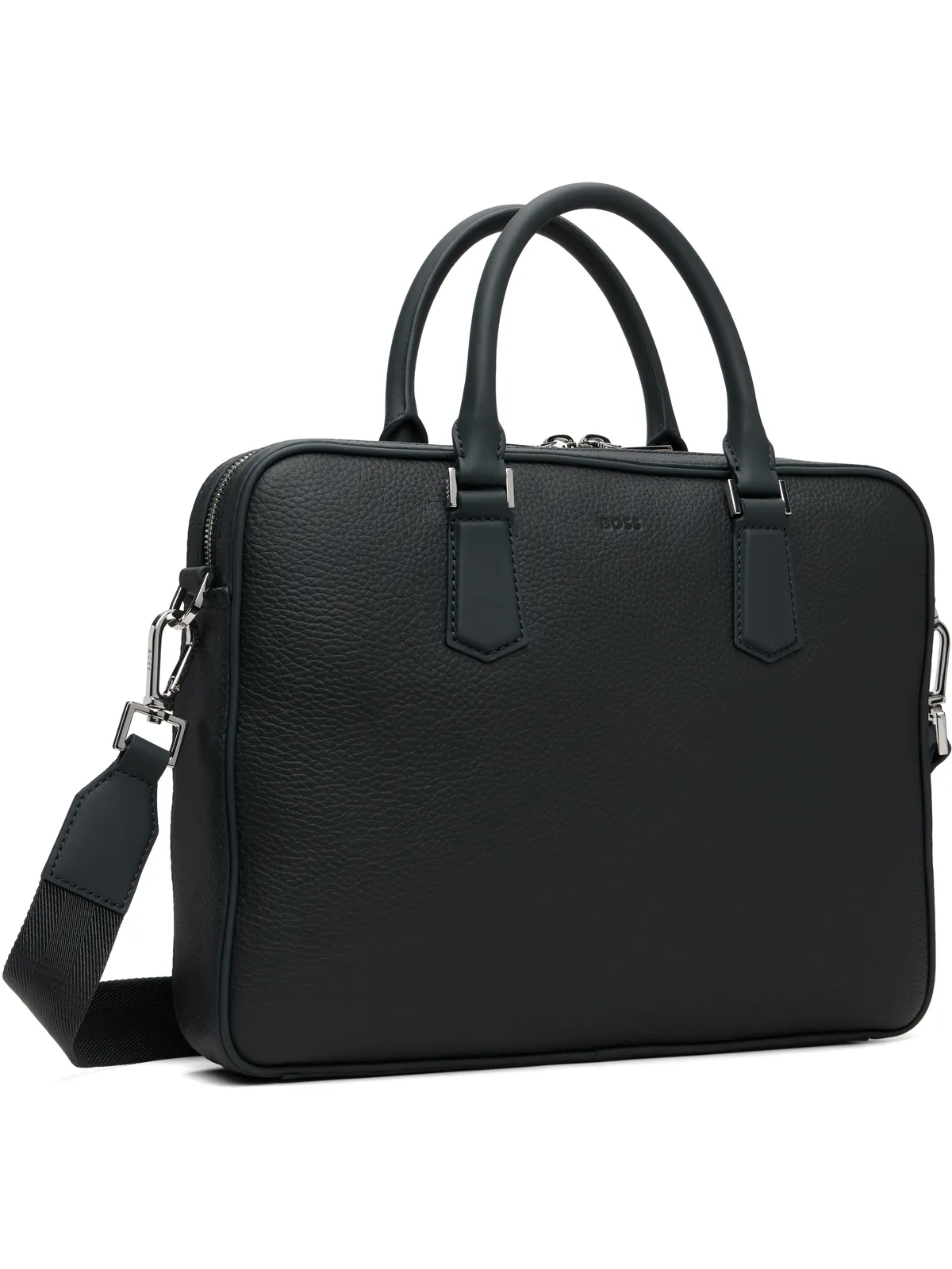 BOSS Italian-Leather Document ブリーフケース - 画像2