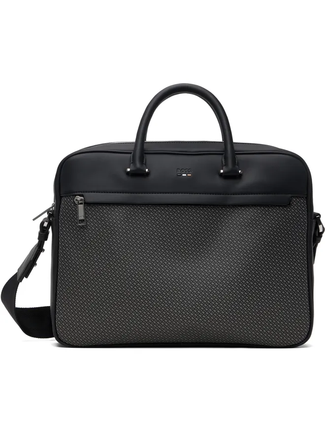 BOSS BOSS B Monogram Signature Stripe ブリーフケースの商品画像