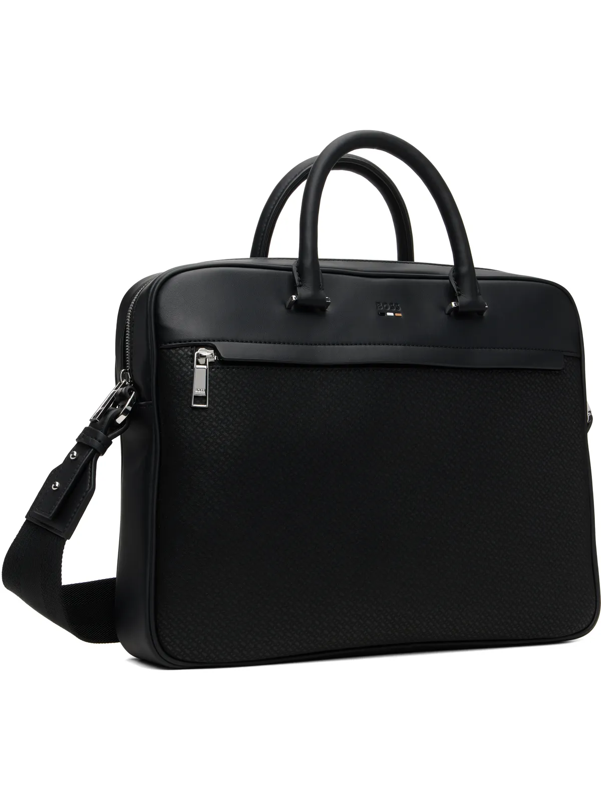 BOSS Monogram Print Document ブリーフケース - 画像2