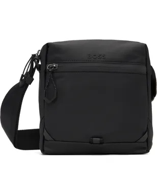 BOSS Reflective Details フェイクレザー リポーターバッグ - サムネイル1
