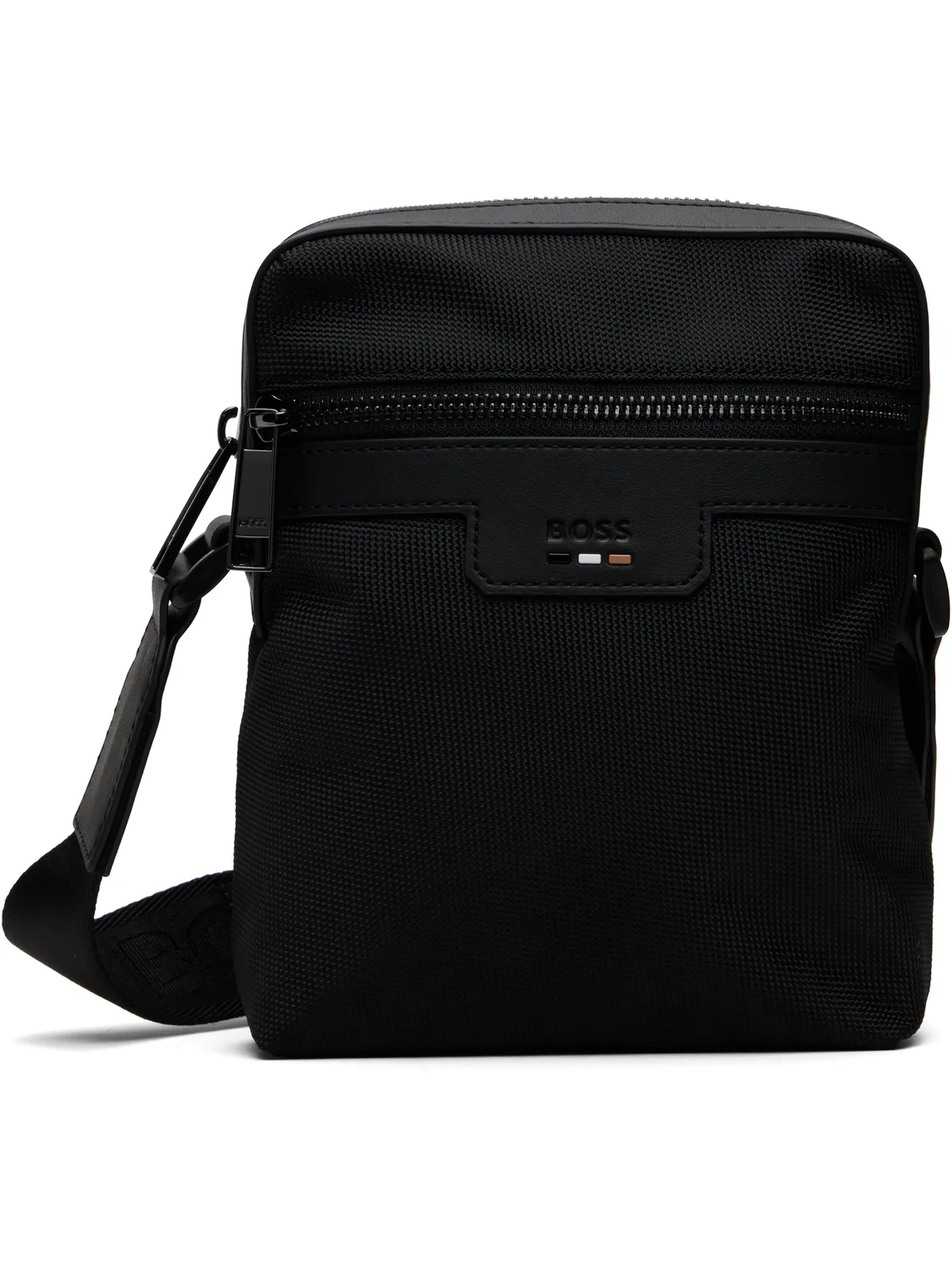 BOSS Signature Trim Structured Reporter バッグ - 画像1