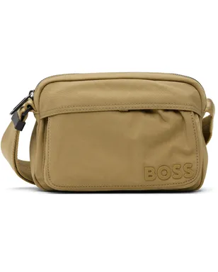BOSS ナイロン ロゴパッチ ポーチ - サムネイル1