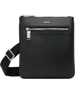 BOSS レザー ショルダーバッグ - サムネイル1