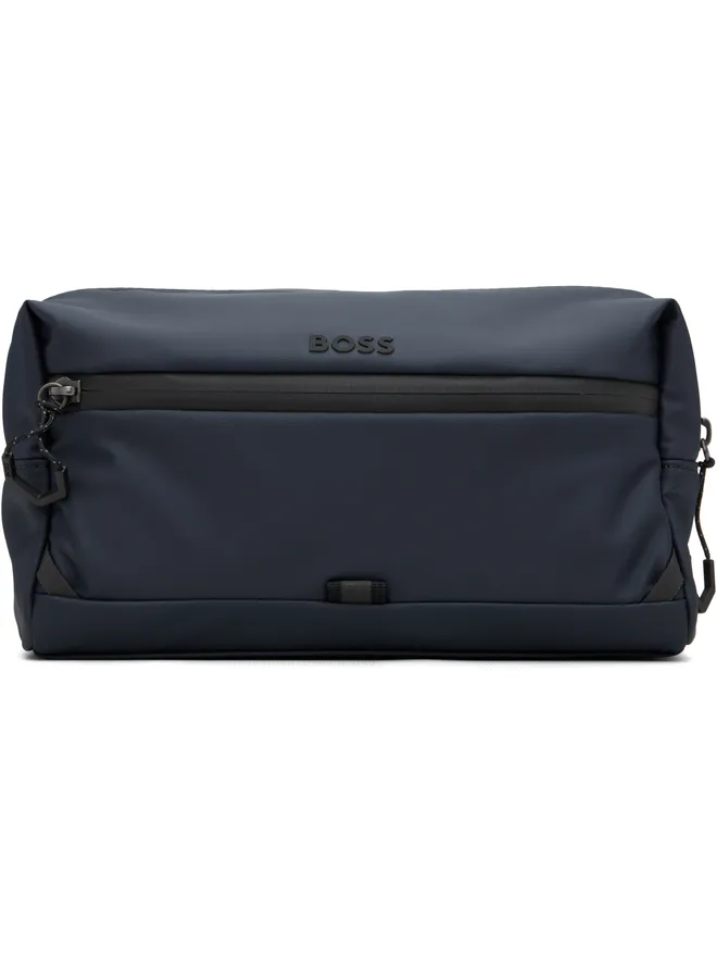 BOSS BOSS フェイクレザー ウォッシュポーチの商品画像