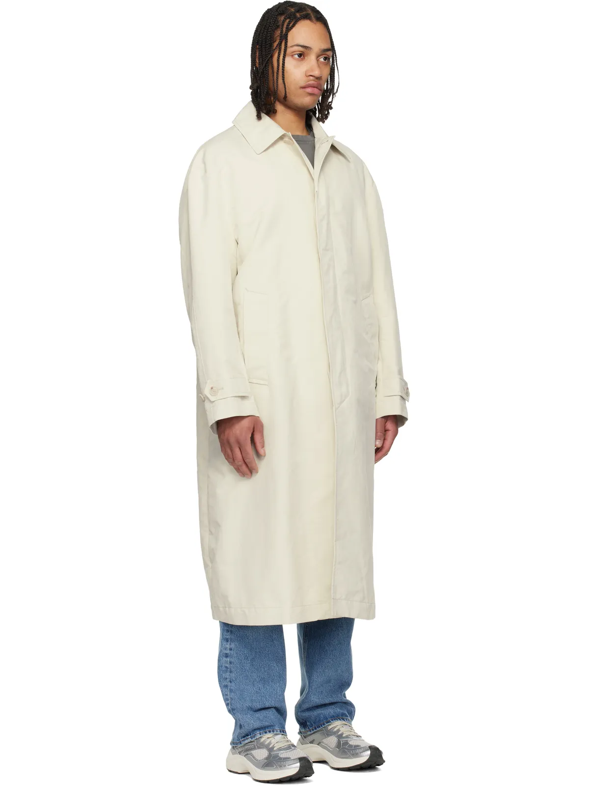 BOSS Water-Repellent Concealed Closure コート - 画像2