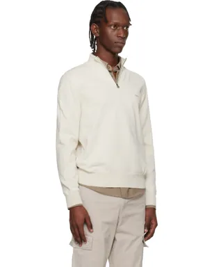 BOSS Zip-Neck コットンニット プルオーバー - サムネイル2