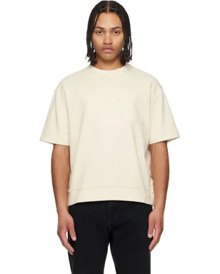 BOSS ピーチド コットンブレンド Tシャツ - サムネイル1